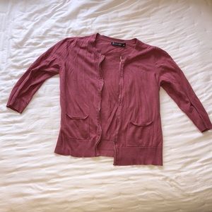 3/4 zip up light sweatshirt